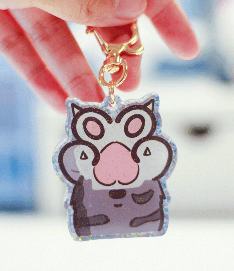 Porte clef - Patte Radis Noir – Image 2