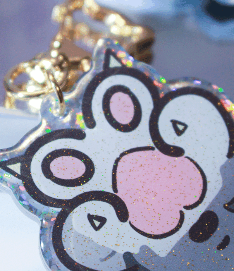Porte clef - Patte Radis Noir – Image 4