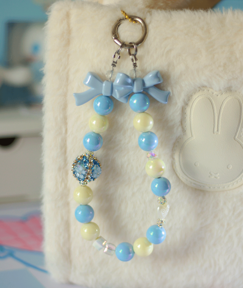 Luxe Bleu Bracelet Téléphone