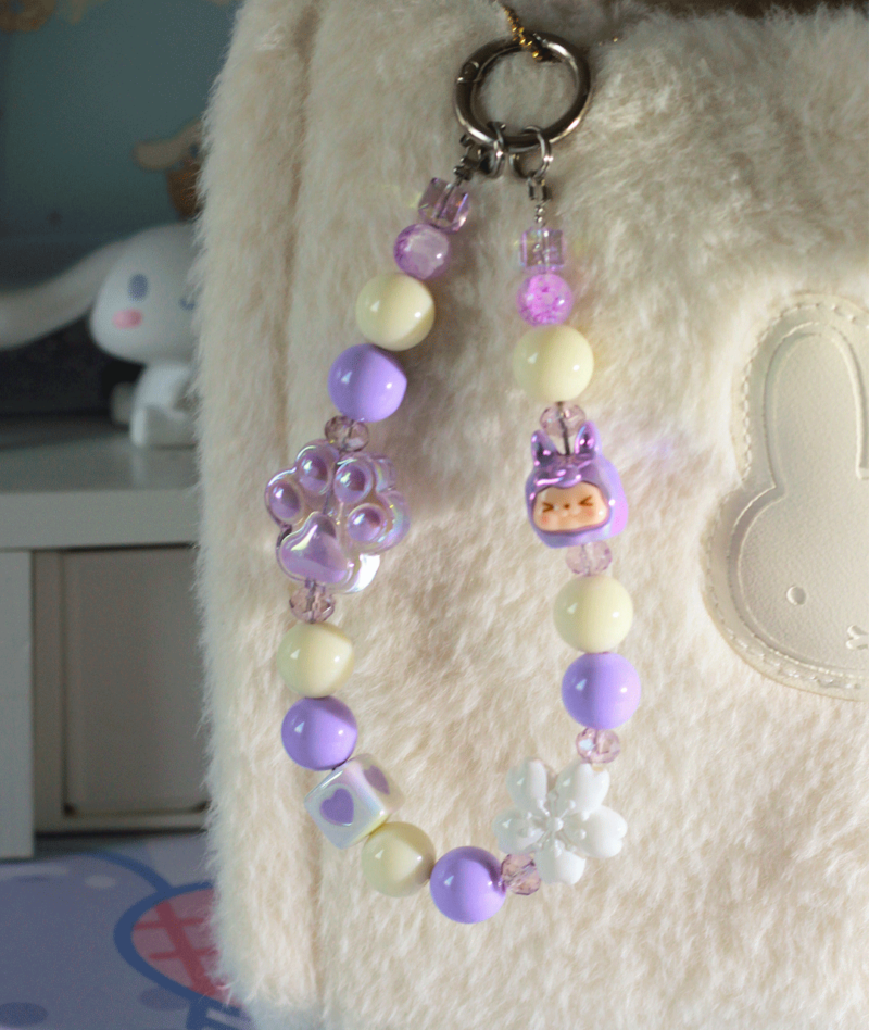 Cute Violet Bracelet Téléphone