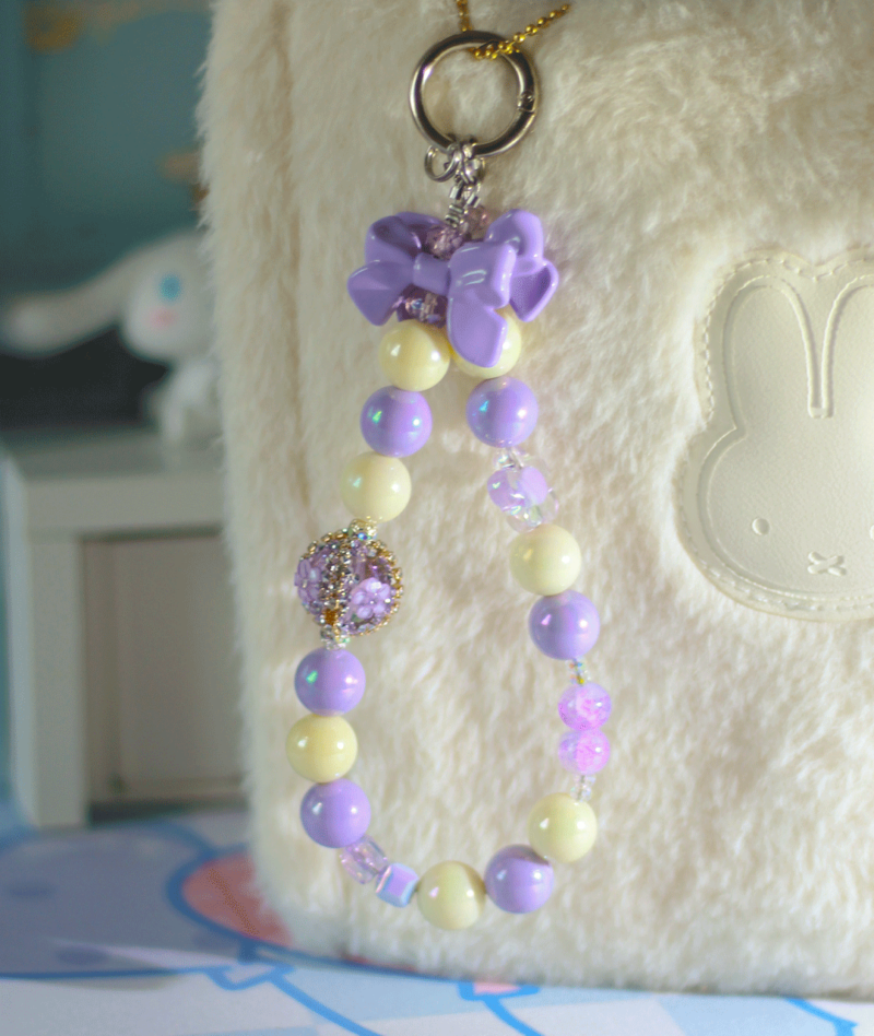 Luxe Violet Bracelet Téléphone